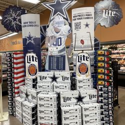 Kroger - Dallas Cowboys display