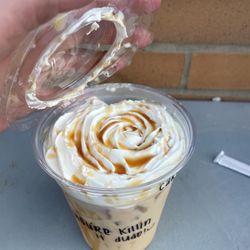Maple Street Biscuit Company - Canton - Caramel toffee iced latte
