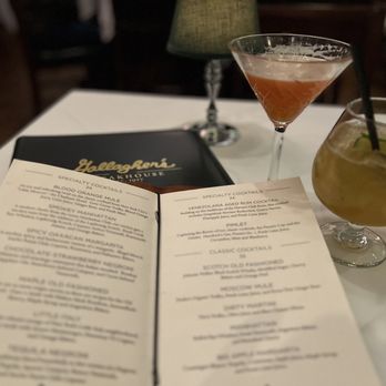 Gallagher's Steakhouse - Cocktails- Pimlet (r) and Paper Plane (l) - Steakhouses Near Me - Las Vegas, Nevada Gallagher's Steakhouse - Cocktails- Pimlet (r) and Paper Plane (l) - Steakhouses Near Me - Las Vegas, Nevada