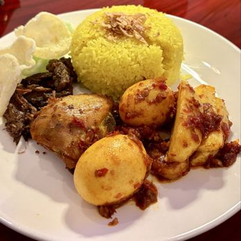 Bali Cafe Indo - Nasi kuning telor pedas - Indonesian Near Me - Las Vegas, Nevada Bali Cafe Indo - Nasi kuning telor pedas - Indonesian Near Me - Las Vegas, Nevada