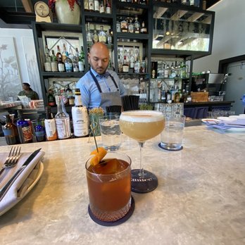 Eunice - St. Landry's Sidecar  + Teal Season - Cajun/Creole Near Me - Houston, Texas