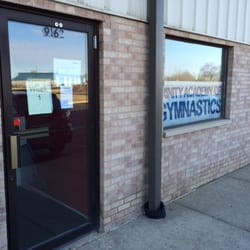Trinity Academy Of Gymnastics - Front door.