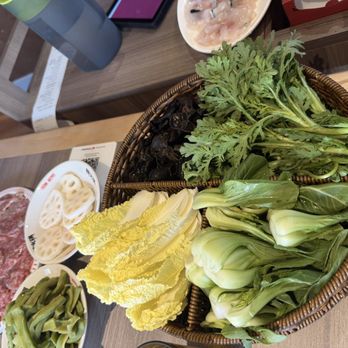 Nan Hot Pot SF - Veggie combos - Szechuan Near Me - San Francisco, California