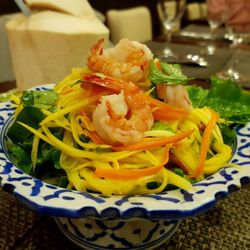 Thaioria - Salade crevettes / mangues