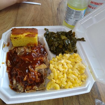 Po Green's - Pulled pork BBQ meal - Southern Near Me - Front Royal, Virginia