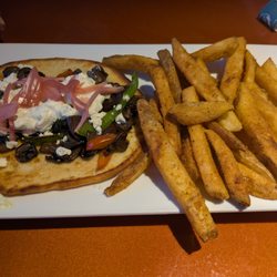 Veggie Gyro at Appalachian Brewing Company, Mechanicsburg