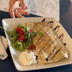 Local Cafe - My lunch/breakfast crapes.... Delicious