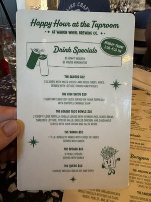 Menu photo 2 Wagon Wheel Brewing Company Oxnard, CA
