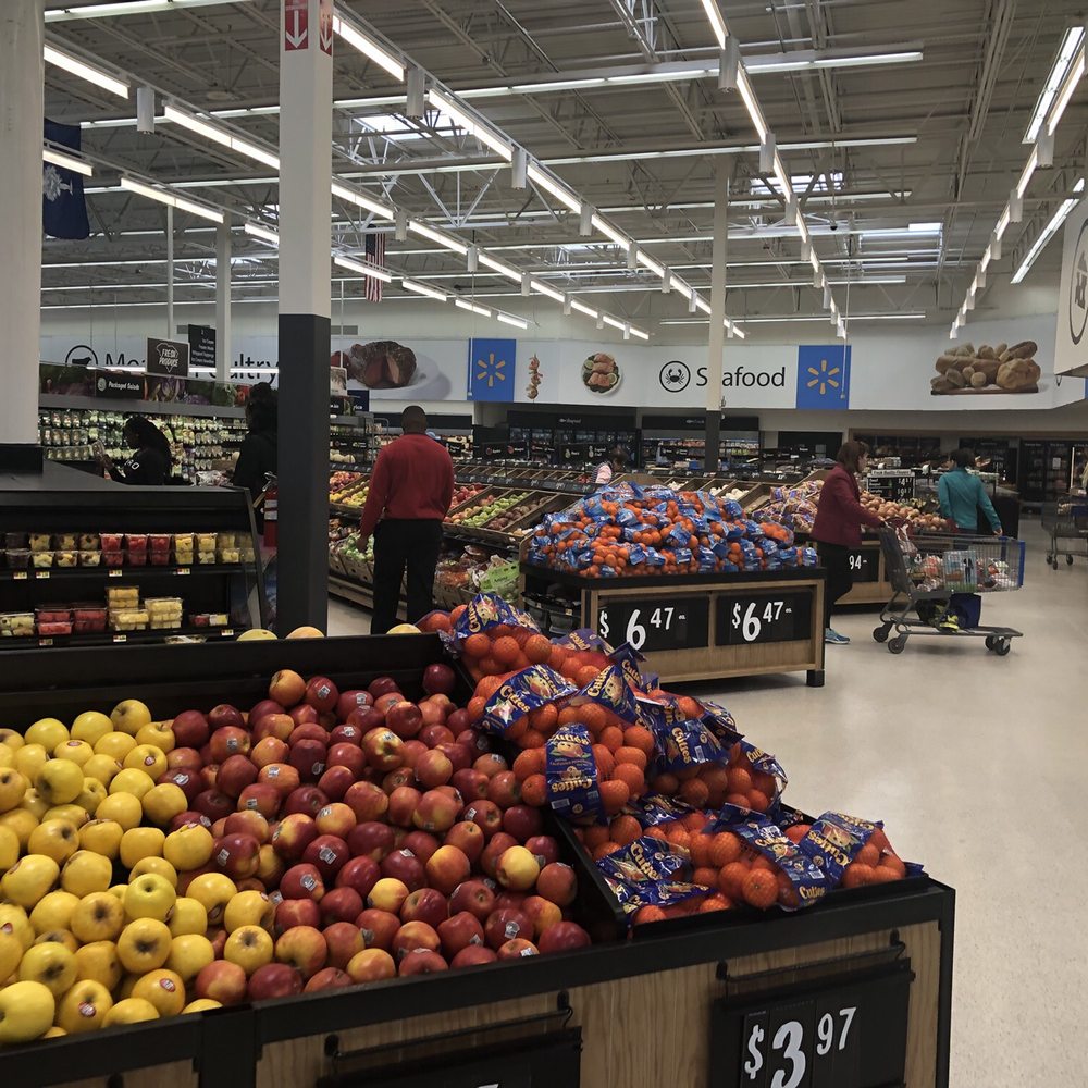 the produce section of a grocery store the produce section of a grocery store
