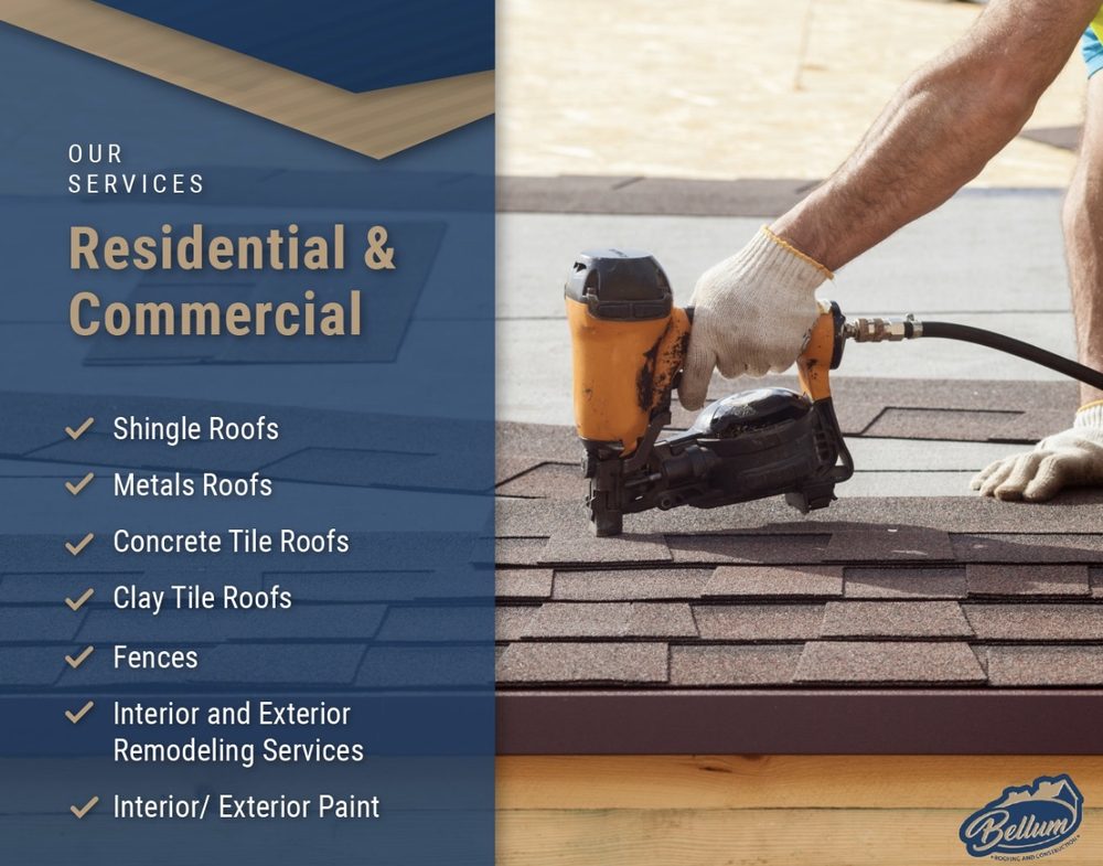 Slide of Bellum Roofing & Construction