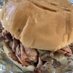 Pulled pork sandwich Pulled pork sandwich