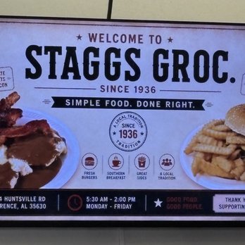 Staggs Grocery - Grocery Near Me - Florence, Alabama Staggs Grocery - Grocery Near Me - Florence, Alabama