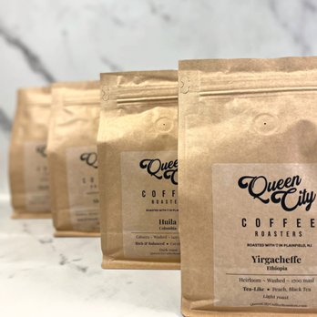 Queen City Coffee Roasters - You can buy whole bean or just ask a barista to grind it for you! - Coffee & Tea Near Me - Plainfield, New Jersey