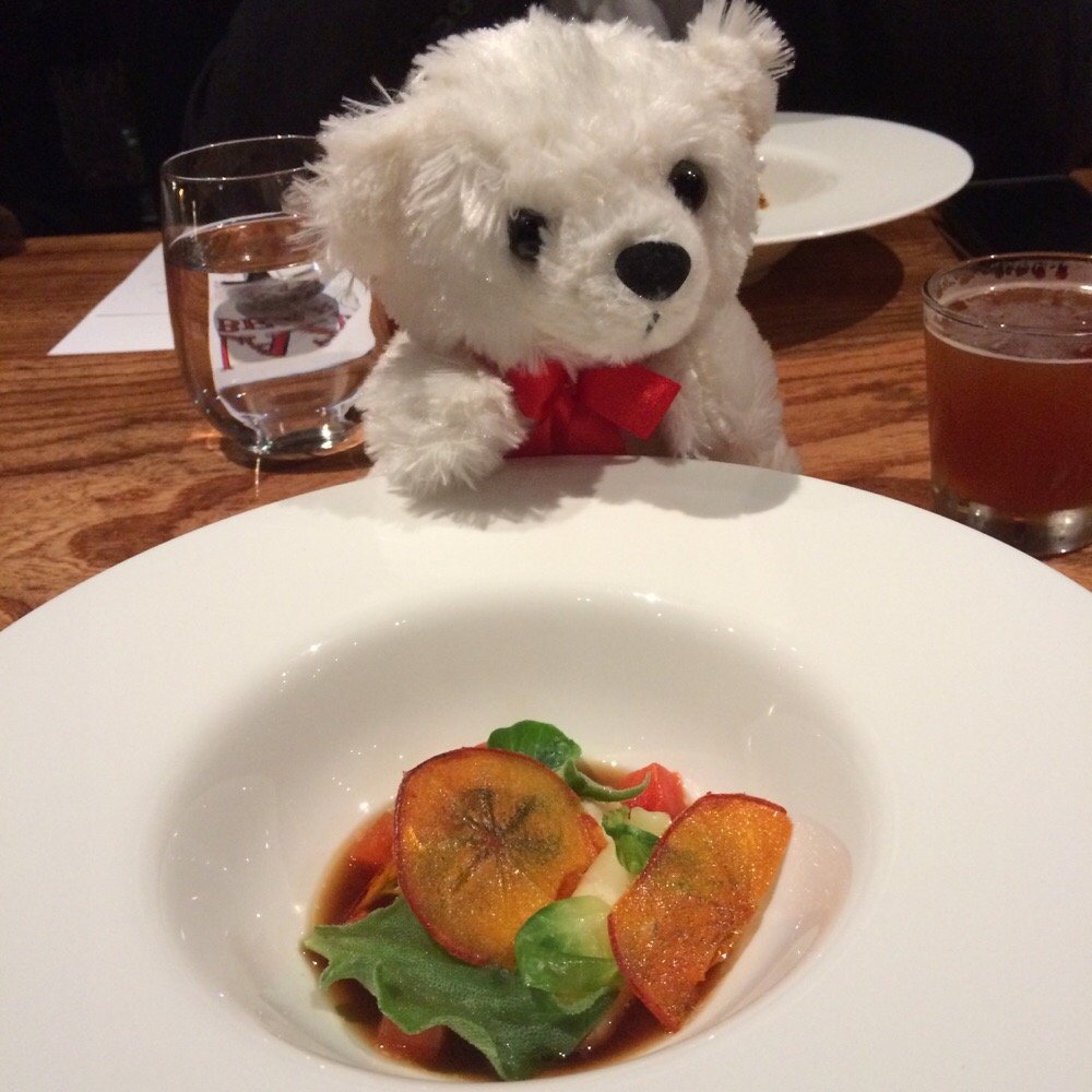 Lazy Bear - Meet my research assistant! She took notes as I ate - New American Near Me - San Francisco, California Lazy Bear - Meet my research assistant! She took notes as I ate - New American Near Me - San Francisco, California