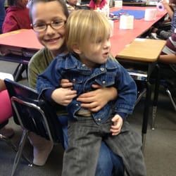 Peachtree Elementary School - Berrian and his big bro, Thane