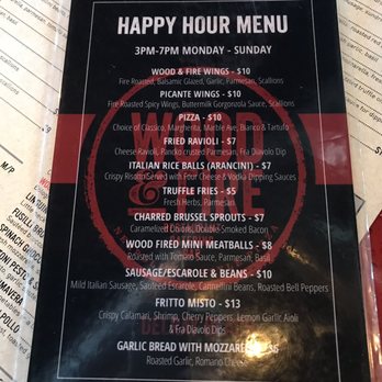 Wood & Fire - Happy hour menu - Pizza Near Me - Delray Beach, Florida Wood & Fire - Happy hour menu - Pizza Near Me - Delray Beach, Florida