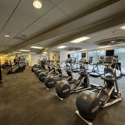 LA Fitness - Lots of cardio equipment. This is just half of it