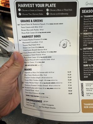 Menu photo 1 Naked Farmer Tampa, FL