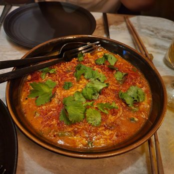 Animae - Crab Shanghai noodles - Asian Fusion Near Me - San Diego, California