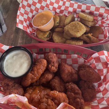 Max's Bar And Grill - Fried pickles and buffalo chicken bites - Hot Dogs Near Me - Long Branch, New Jersey Max's Bar And Grill - Fried pickles and buffalo chicken bites - Hot Dogs Near Me - Long Branch, New Jersey