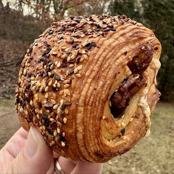 Radial Coffee Company - Bacon and Cheddar Croissant - Coffee Roasteries Near Me - Vernon, Connecticut
