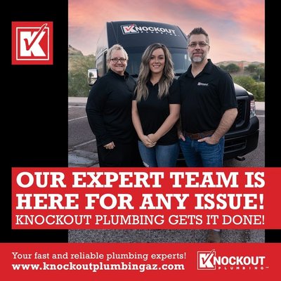 Knockout Plumbing Logo