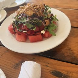 Watermelon salad Watermelon salad