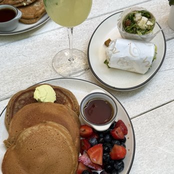 The Well - Protein Pancakes and Chicken Caesar Wrap - Gluten-Free Near Me - Austin, Texas The Well - Protein Pancakes and Chicken Caesar Wrap - Gluten-Free Near Me - Austin, Texas