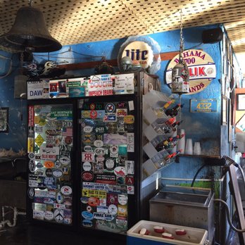 Alabama Jack's - Back Bar! - Seafood Near Me - Key Largo, Florida
