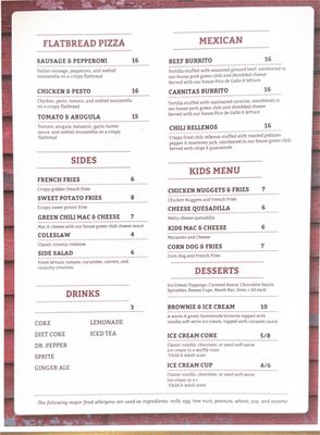 Menu photo 3 Rigby’s Roadhouse Livermore, CO