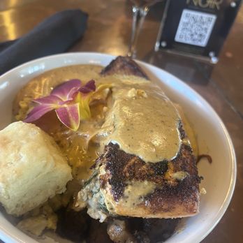 Noir Kitchen & Cocktails - Salmon bowl - Soul Food Near Me - Nashville, Tennessee