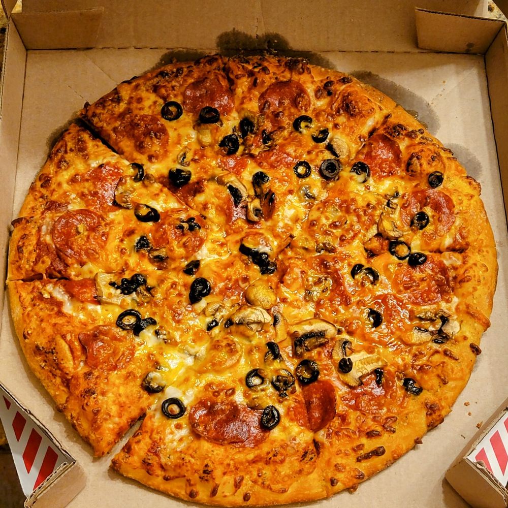 Domino's Pizza - Large Build Your Own pizza, 14" - Pizza Near Me - Alameda, California
