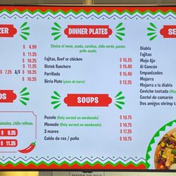 Dos Amigos Taqueria - Menu 3