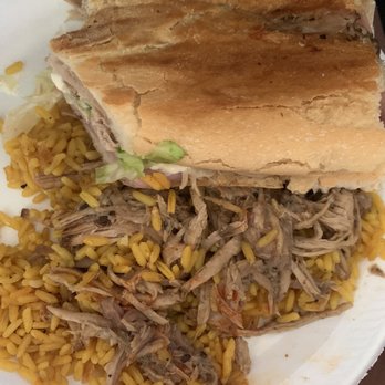 Leah's - Pulled pork, yellow rice, and a Cuban sandwich - Cuban Near Me - Tampa, Florida Leah's - Pulled pork, yellow rice, and a Cuban sandwich - Cuban Near Me - Tampa, Florida
