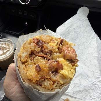 LJ's Lil' Cafe - OG Breakfast Burrito - Breakfast & Brunch Near Me - Orange, California