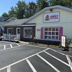 The Candy Cottage and Gifts - Across from Guptils ice cream and roller rink. Well worth the trip.