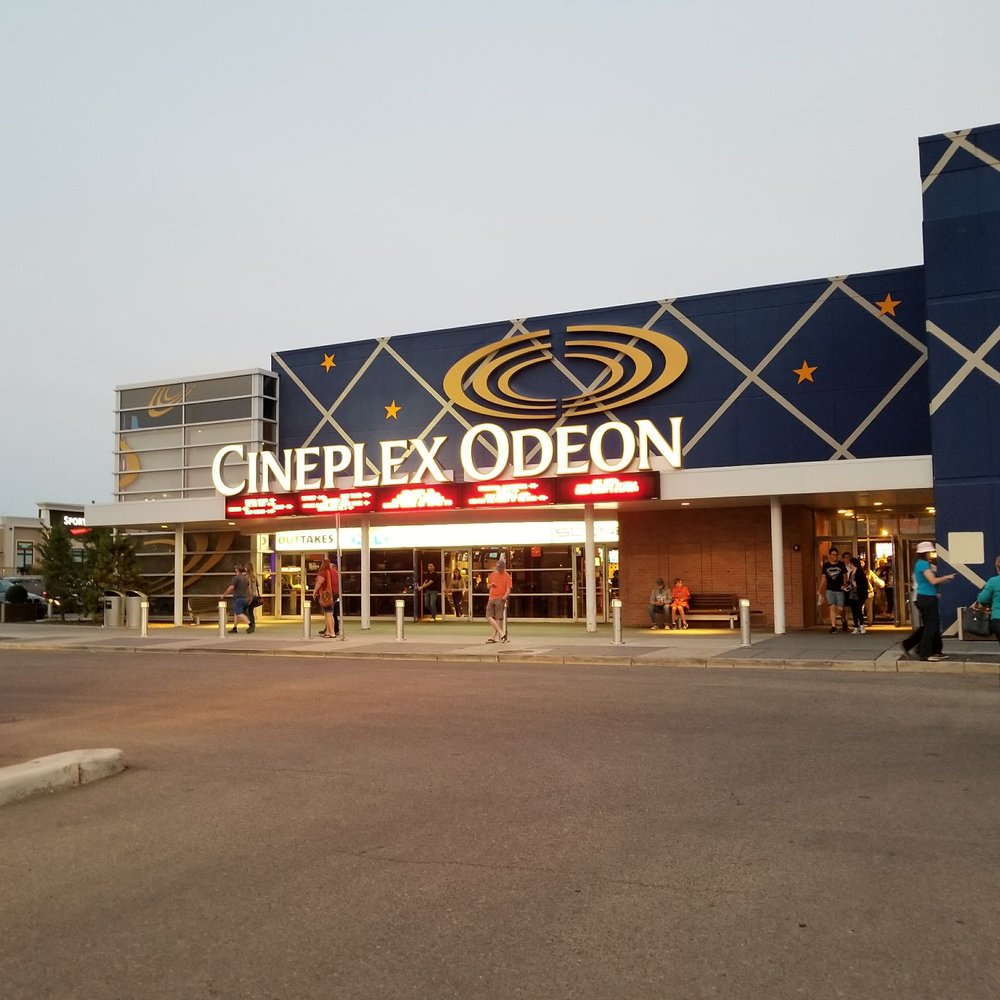 Cineplex Odeon Crowfoot Crossing Cinemas - Entrance to the theatre - Cinema Near Me - Calgary, Alberta