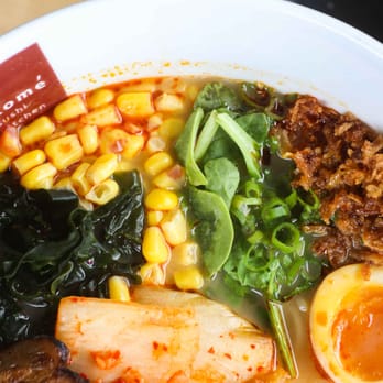 Komé - Spicy Tonkotsu Ramen! Seriously a loaded bowl. - Japanese Near Me - Austin, Texas
