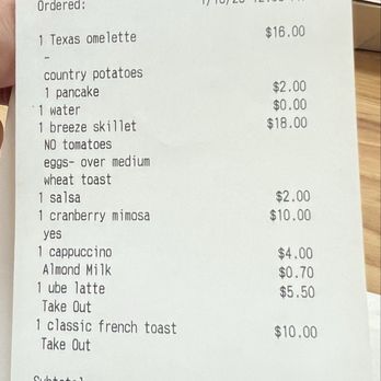 The Breeze Cafe - Total - Breakfast & Brunch Near Me - Newark, California The Breeze Cafe - Total - Breakfast & Brunch Near Me - Newark, California