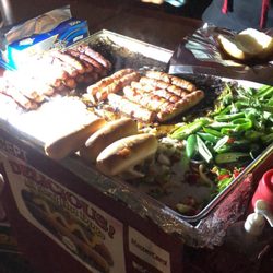 Bacon-Wrapped Hot Dog Carts