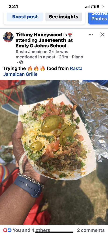 Rasta Jamaican Grille Logo