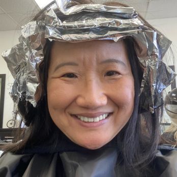 ZR Hair Innovation - Highlights in progress - Hair Stylists Near Me - Alhambra, California ZR Hair Innovation - Highlights in progress - Hair Stylists Near Me - Alhambra, California