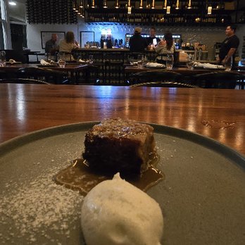 Cork Dork - Banana Bread Pudding with caramel sauce and Chantilly creme - New American Near Me - Thousand Oaks, California
