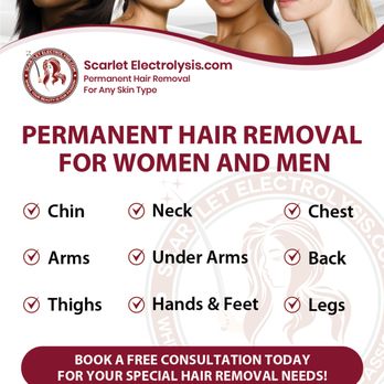 Scarlet Electrolysis - Call 847-766-7604 for Hair Removal! - Hair Removal Near Me - Schaumburg, Illinois Scarlet Electrolysis - Call 847-766-7604 for Hair Removal! - Hair Removal Near Me - Schaumburg, Illinois