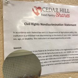 Cedar Hill Food Pantry