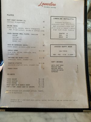 Menu photo 7 Lowerline Brooklyn, NY