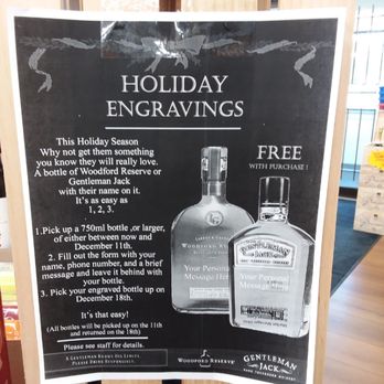 Chalet Premier - a sign for holiday engravings - Beer, Wine & Spirits Near Me - North Lima, Ohio