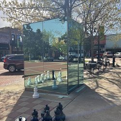 Glass Restroom - Outside the potty