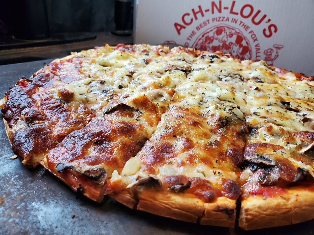 ACHNLOU’S PIZZA PUB, Aurora, Illinois 1592 N Farnsworth Ave