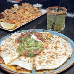 Project 584 Bar & Grill  - Quesadillas & Fried Calamari